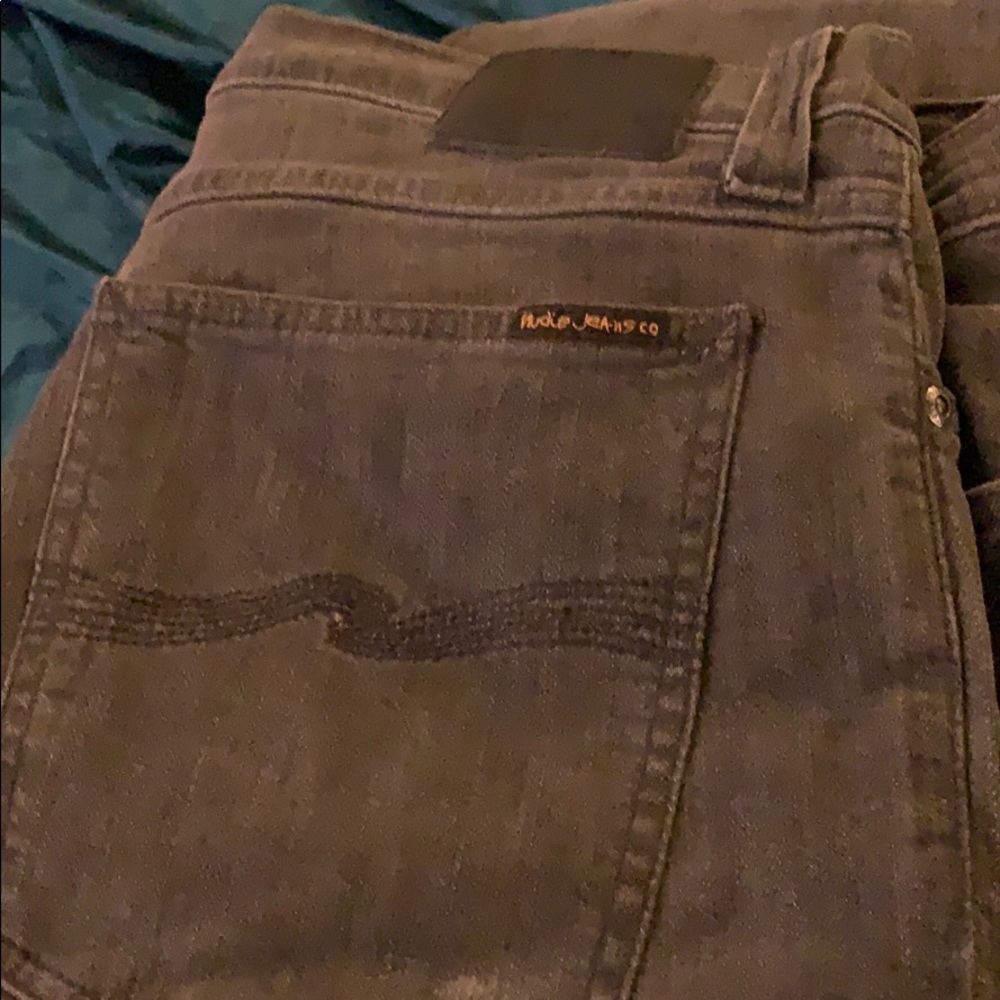 Nudie jeans grey right long John style